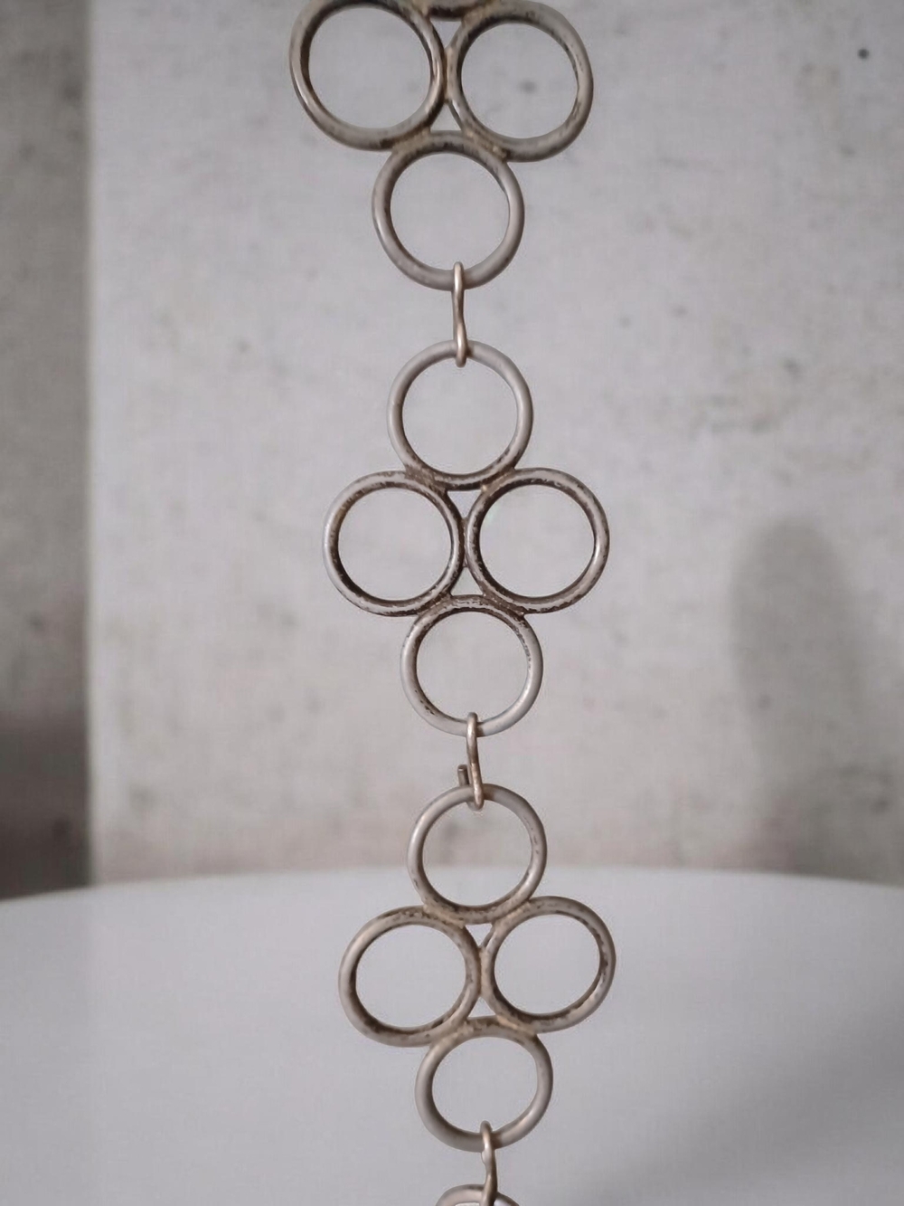 Metal Flower 37.5" Hippie Belt From Year 1962